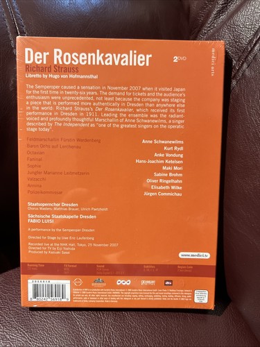 Der Rosenkavalier (DVD, 2008, 2-Disc Set) Opera / Strauss Schwanewilms Rydl - Foto 2 di 6