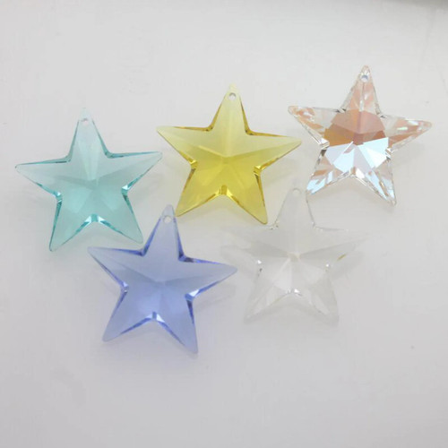 20mm Swarovski Kristall Stern Anhänger Für Schmuck Basteln Deko Hängen Ornament - Picture 8 of 14