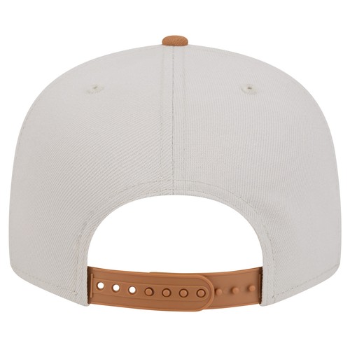 Men's New Era Khaki/Brown Pittsburgh Pirates Color Pack Two-Tone 9FIFTY Snapback - Imagen 4 de 6