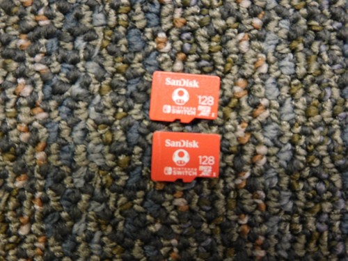 2 SanDisk 128GB micro SD XC Card MicroSDXC Flash Memory Nintendo Switch 128 GB