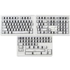 Heat Sublimated Keycaps Featuring Black And White For Mechanical Keyboards