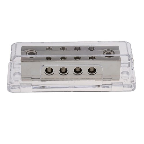 Repalcement 10 Way Car Audio Distribution Block Two 0 GA to 8GA In/Out - Picture 3 of 5