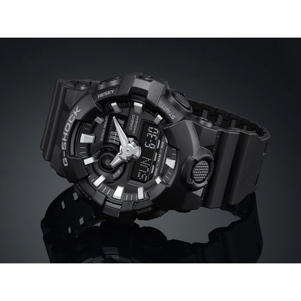 New Casio G-SHOCK GA-700-1BJF Men's Black Analog Digital