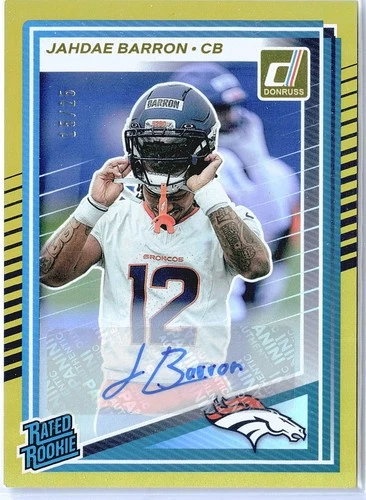 2025 Panini Jahdae Barron Base (Raw)