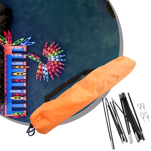 Sturdy and Lightweight Inflatable Boat Canopy Awning Shade Tent 2 Person - Picture 3 of 34