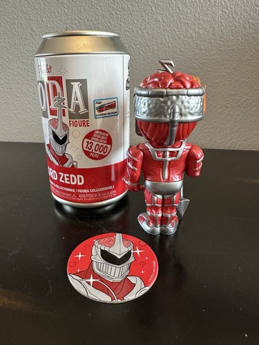 Funko Soda! Power Rangers-Lord Zedd-NYCC Exclusive Metallic CHASE - Con Sticker - Picture 2 of 2