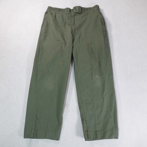 パンツ 80s US.Army OG507 BAKER PANTS Vtg 80s OG-507 US Army Utility Trousers 26x31 (Fits 26x28