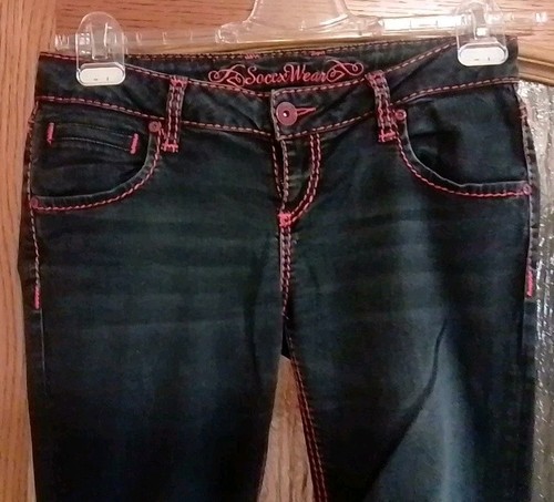 SOCCX DAMEN JEANSHOSE , STRETCH , GR . W29/L30 , NEUWERTIG - Bild 2 von 5