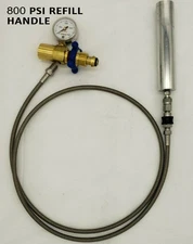 Argon Wine Adapter® Cartridge Refillable system compatible with Coravin  800psi