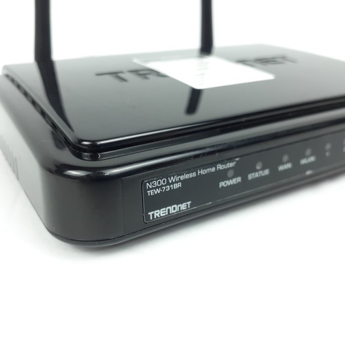 TRENDnet TEW-731BR Version V2.OR Wireless Home Router N300 4-Port 300Mbps TESTED - Picture 11 of 19