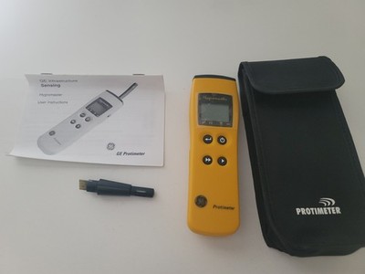 HYGROMASTER GE Protimeter Moisture Measurement System, Yellow  WORKS