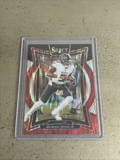 2024 Panini Select - Concourse Michael Penix Jr. #80 Black & Red Shock Prizm...