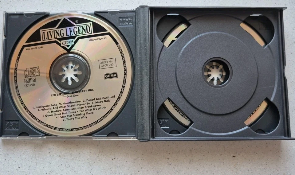 Led Zeppelin CD Live On Blueberry Hill Living Legend - Bild 4 von 4