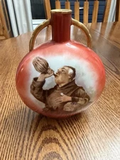 Haviland France Limoges Vase Monk Interesting 