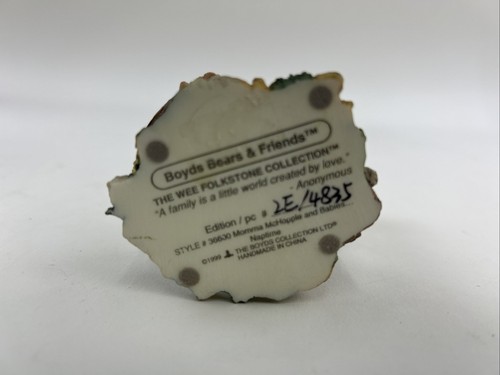 Boyds Wee Folkstone The Garden Gang Momma McHopple & Babies 1E/2571 w/Box Easter - Picture 7 of 7