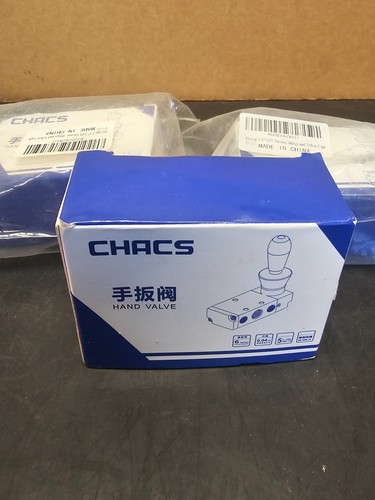 3PC CHACS 4H210 HAND VALVE 1/4" NPT (NEW OPENED) - Picture 3 of 5