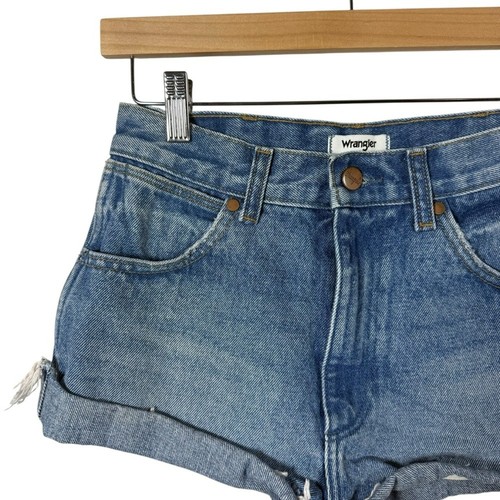 Wrangler Damen Mid-Rise Festival Denim Shorts in Blau Größe 25 - Bild 5 von 11