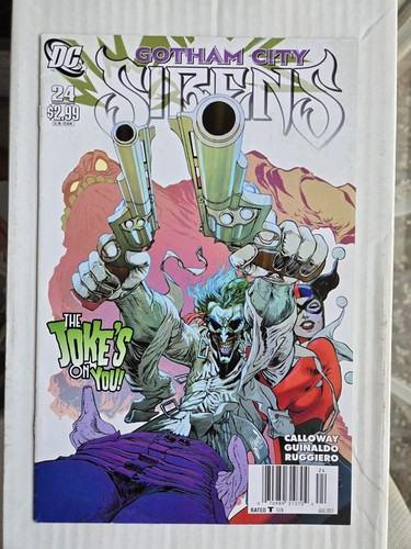 Gotham City Sirens #24 Kiosk 1:50 selten 426 Exemplare Harley Quinn DC 2011 Joker - Bild 2 von 17