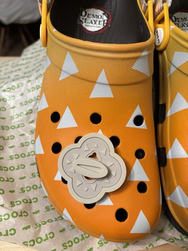 Crocs Demon Slayer Zenitsu All Terrain Clog Sizes M10 W12 Japan Limited Edition - Picture 8 of 22