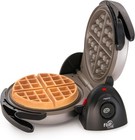 Presto Ceramic Flipside Belgian Waffle Maker, 7 inches (Pack of 1), BlackGray