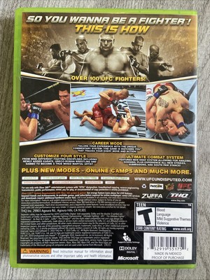 UFC 2010 Undisputed (2010) Xbox 360 Complete Manual Included