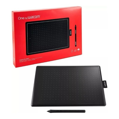 Wacom One By Media Tablet Grafico Nero Con Stilo per Signature