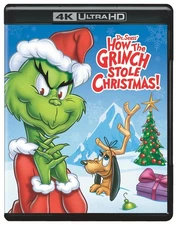 Dr. Seuss' How the Grinch Stole Christmas! 4K UHD Blu-ray  NEW