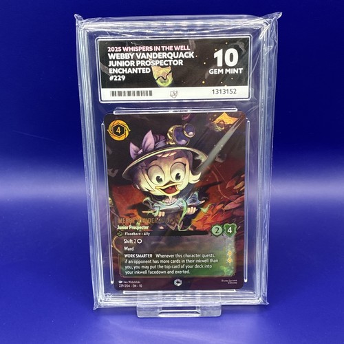 Webby Vanderquack - Junior Prospector graded ACE 10 for sale on eBay