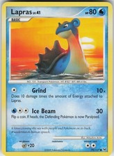 Pokemon TCG Lapras 79/127 Platinum Common card Normal