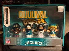 Little People Jacksonville Jaguars 2.75" Collector Series - SEALED “New in Box”