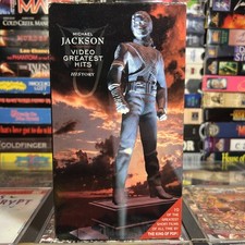 Michael Jackson - Video Greatest Hits 1995 VHS Tested Thriller Beat It Bad More