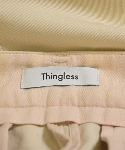 Thingless Slacks Beige S 2200618611027 - Picture 3 of 7