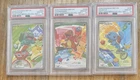 PSA 10 SEQUENTIAL Set Bulbasaur 037 Charmander 038 Squirtle 039 First Partner