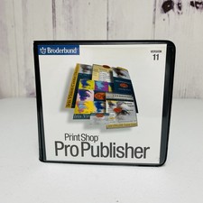 The Print Shop Pro Publisher Version 11 CD Set Windows 95 98 2000 8 Disc Total