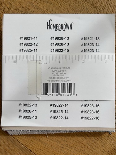 Homegrown By Deb Strain For Moda Charm Pack - Picture 2 of 2