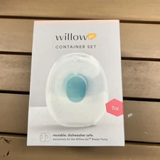 WILLOW GO Set of Two 7 oz Containers for The Willow Go Breast Pump