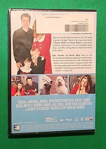 Look Who's Talking Now NEW SEALED DVD (1993, Tri Star) - Picture 2 of 2