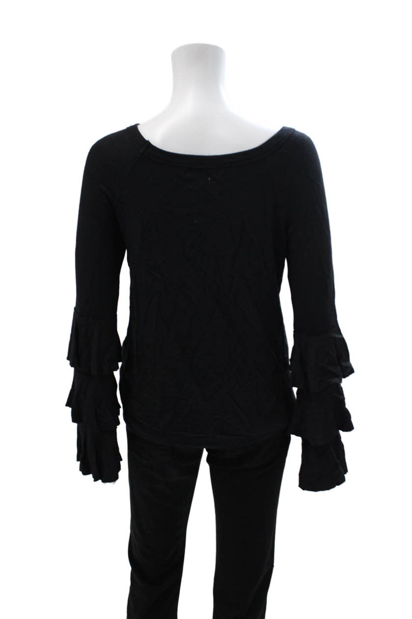 Bailey 44 Womens Basic Black Polyester Blend Roun… - image 3