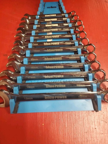 Cornwell blue power metric wrench set 8- 19mm