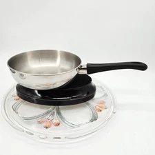 Royalty Tools Of The Trade 18/10 Stainless Steel  8 Inch Fry Sauce Saute  Pan