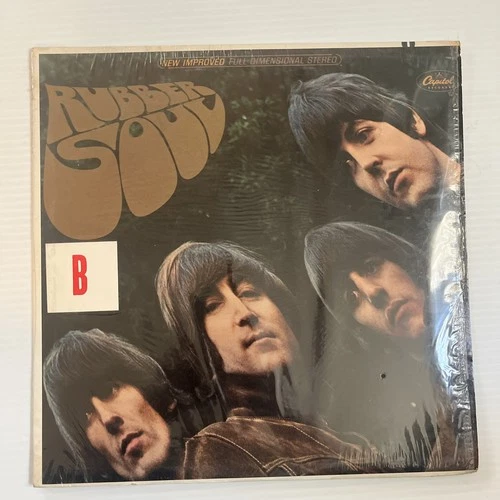 Beatles RUBBER SOUL Near Mint Shrink Wrap Record Lp Vinyl #483