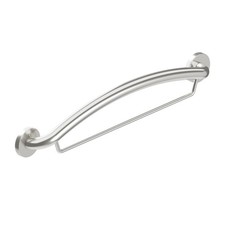 Steel 24" Towel Bar Grab Bar Combo, Plus Towel Bar by HEALTHCRAFT, ADA Compli...
