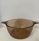 Corning Ware Pyrex Amber Vision Ware NO Lid 4.5L Vintage Dutch Oven Stock Pot