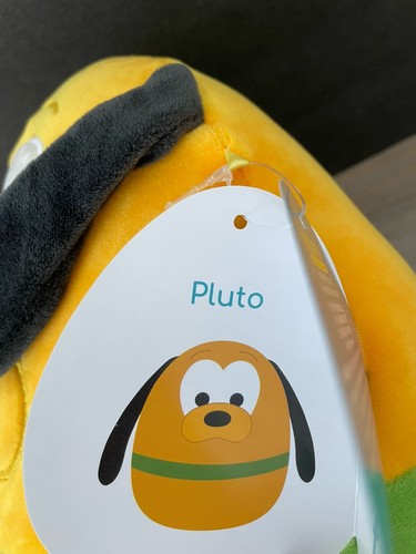 Squishmallow Squish Disney PLUTO Kellytoy 10" NEW Stuffed Animal Toy Plush NWT - Picture 6 of 7