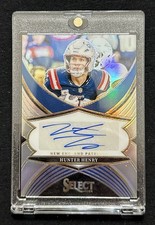 2024 Select - Hunter Henry  Silver Select Signatures Auto #SSP-HHY
