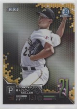 2019 Bowman Scouts' Top 100 Gold Refractor /50 Mitch Keller #BTP-21 Rookie RC