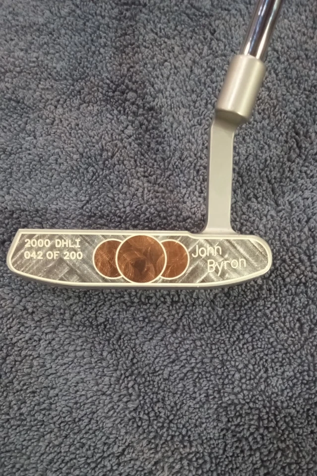 Very Rare John Byron Dale 10.5 Putter. #42 of 200. Right Handed, 34". Beautiful! - Image 4 of 4