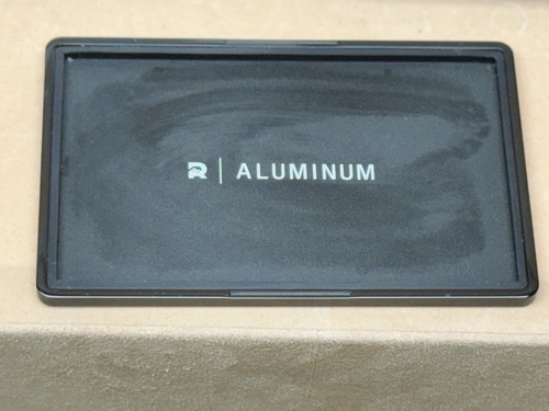 The Ridge Cartera Accesorios Aluminio Bandeja para Monedas Rectángulo 54mm x 86mm Negro - Imagen 2 de 4