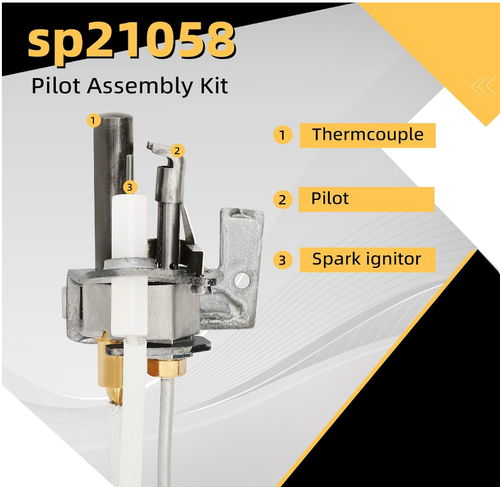 Reemplazo de montaje piloto SP21058 para kit compatible con Rheem Water H - Imagen 2 de 6