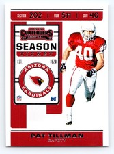 2019 Panini Contenders #1 Pat Tillman NFL Trading Card Arizona Cardinals